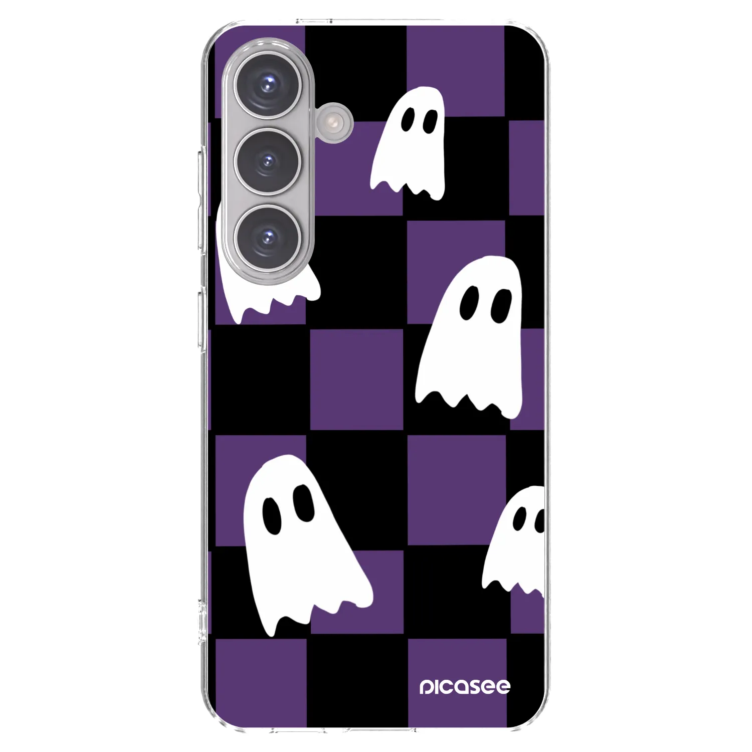 Picasee silikonska prozirna maskica za Samsung Galaxy S24 S921B 5G - Ghosts