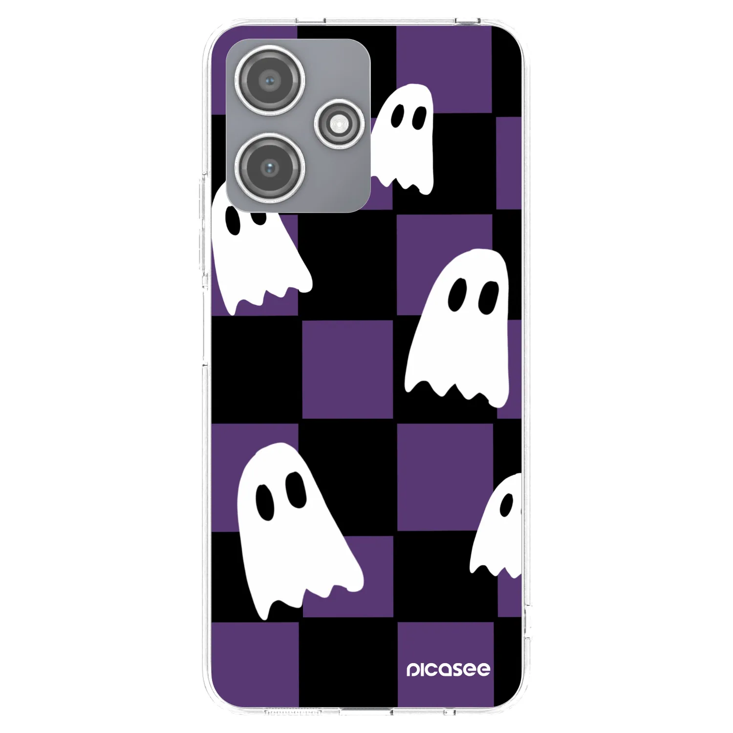 Picasee silikonska prozirna maskica za Xiaomi Redmi 12 5G - Ghosts
