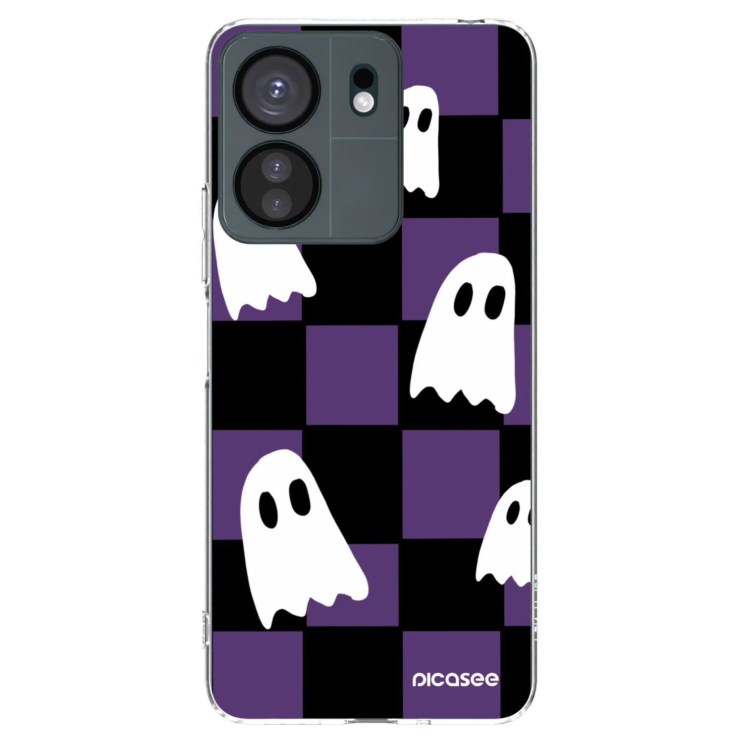 Picasee silikonska prozirna maskica za Xiaomi Redmi 13C 4G - Ghosts