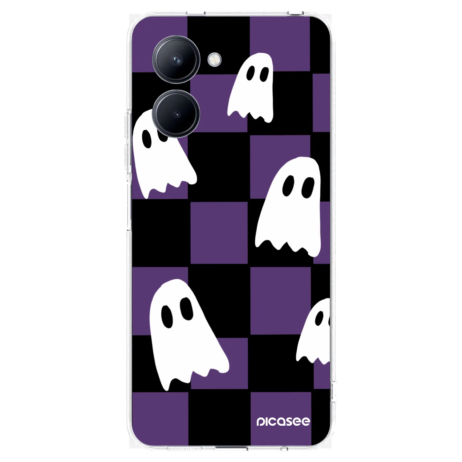 Picasee silikonska prozirna maskica za Realme C33 (2023) - Ghosts