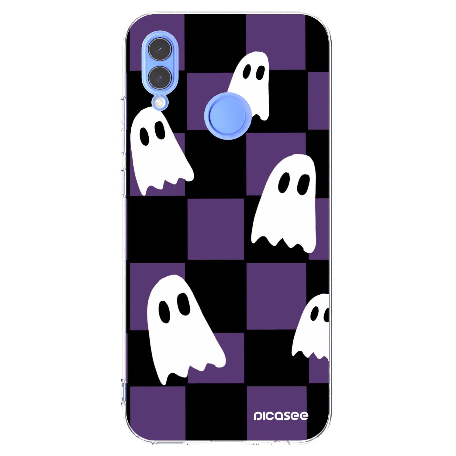Picasee silikonska prozirna maskica za Honor 10 Lite - Ghosts