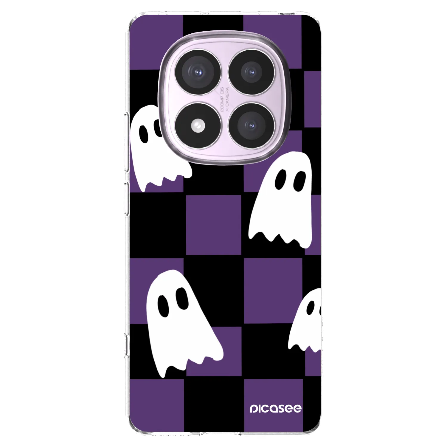 Picasee silikonska prozirna maskica za Xiaomi Redmi Note 14 Pro 5G - Ghosts