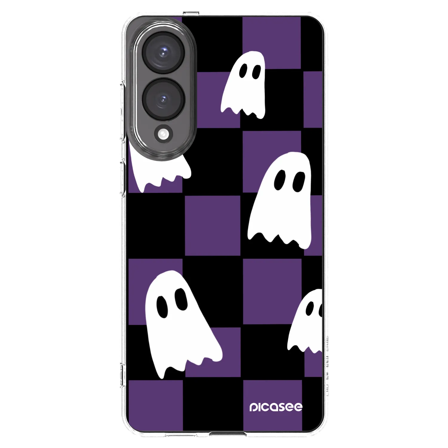Picasee silikonska prozirna maskica za Samsung Galaxy S25 Edge 5G - Ghosts