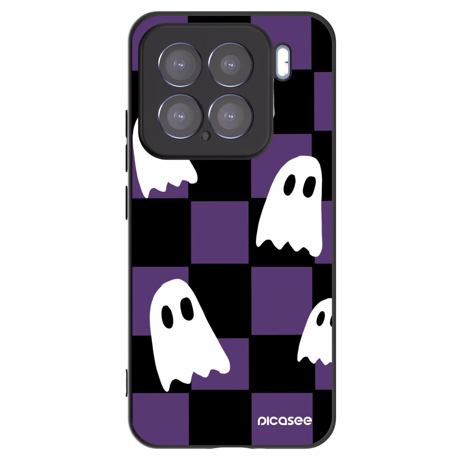 Picasee crna silikonska maskica za Xiaomi 15 - Ghosts