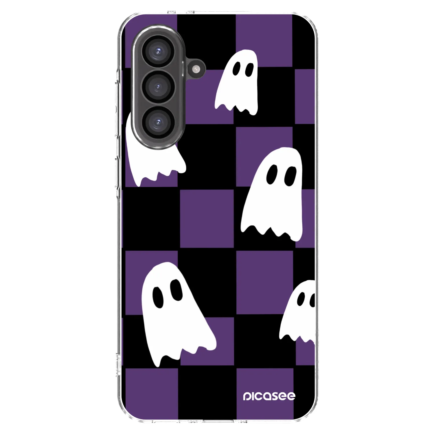 Picasee silikonska prozirna maskica za Samsung Galaxy A36 5G - Ghosts