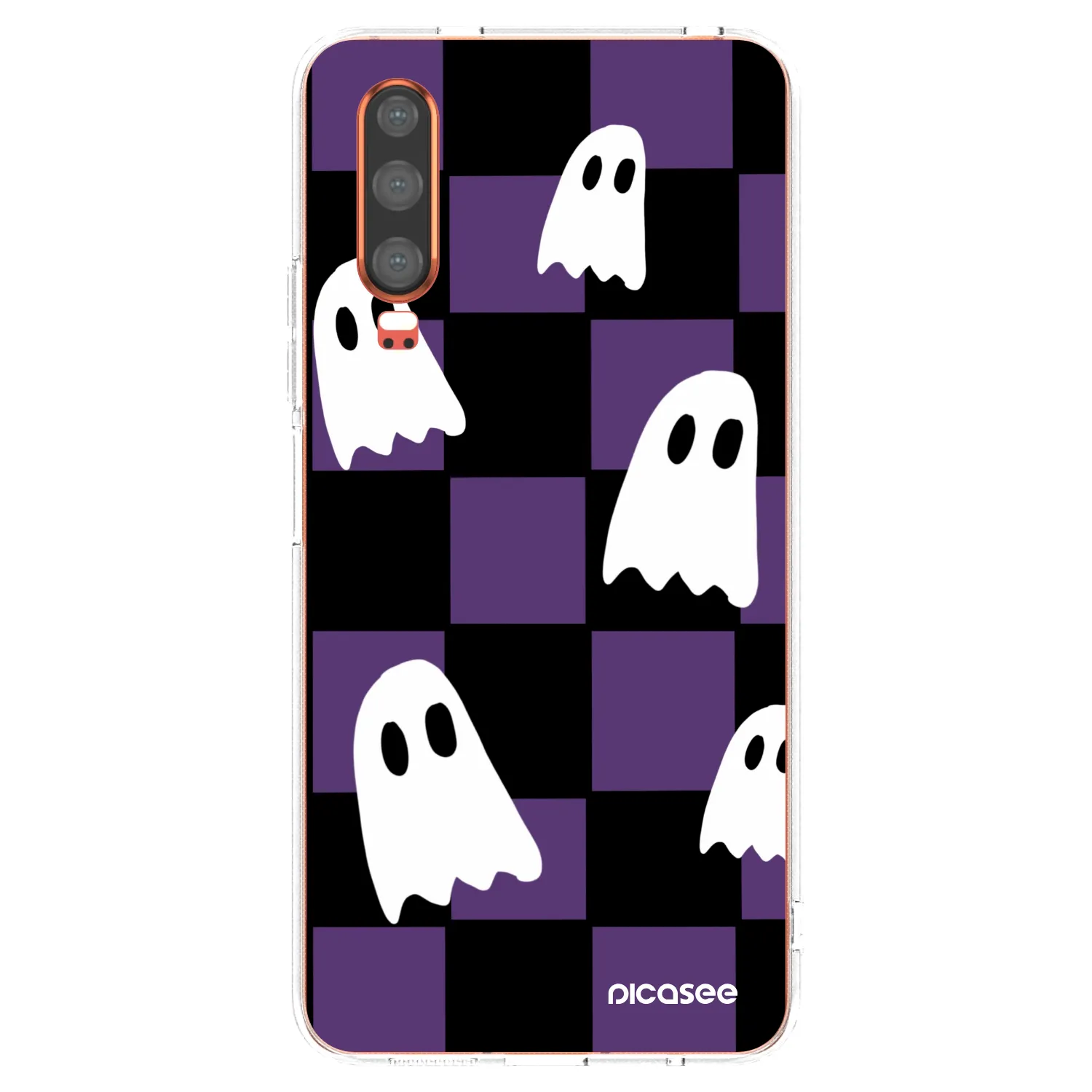 Picasee silikonska prozirna maskica za Huawei P30 - Ghosts