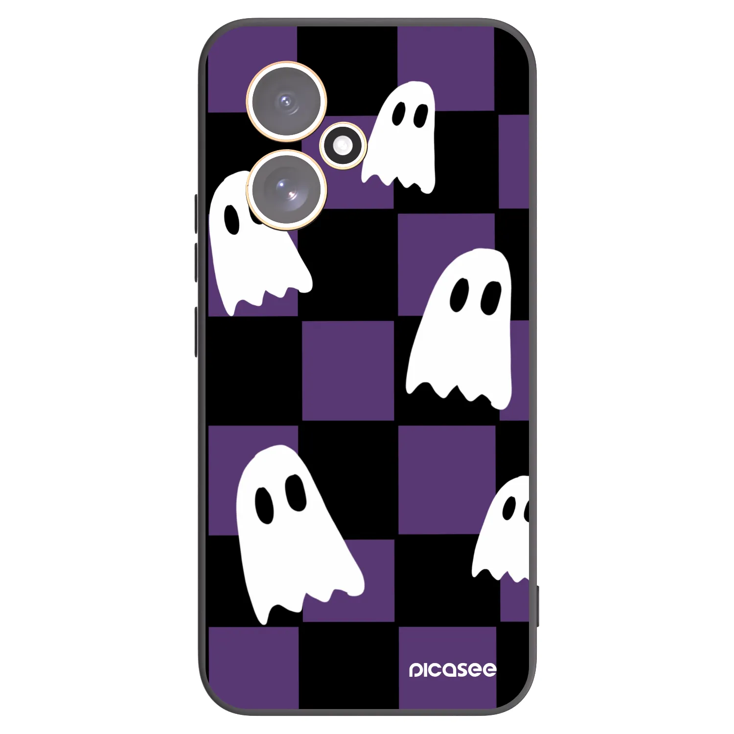 Picasee crna silikonska maskica za Honor 400 5G - Ghosts