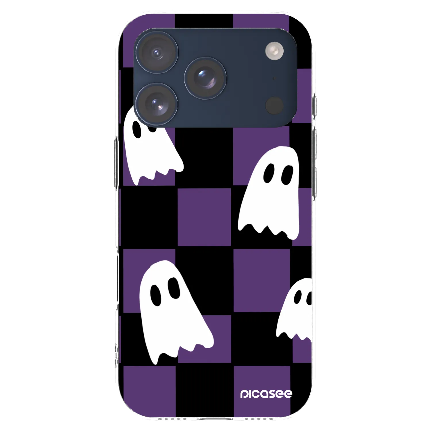 Picasee silikonska prozirna maskica za Apple iPhone 17 Pro - Ghosts
