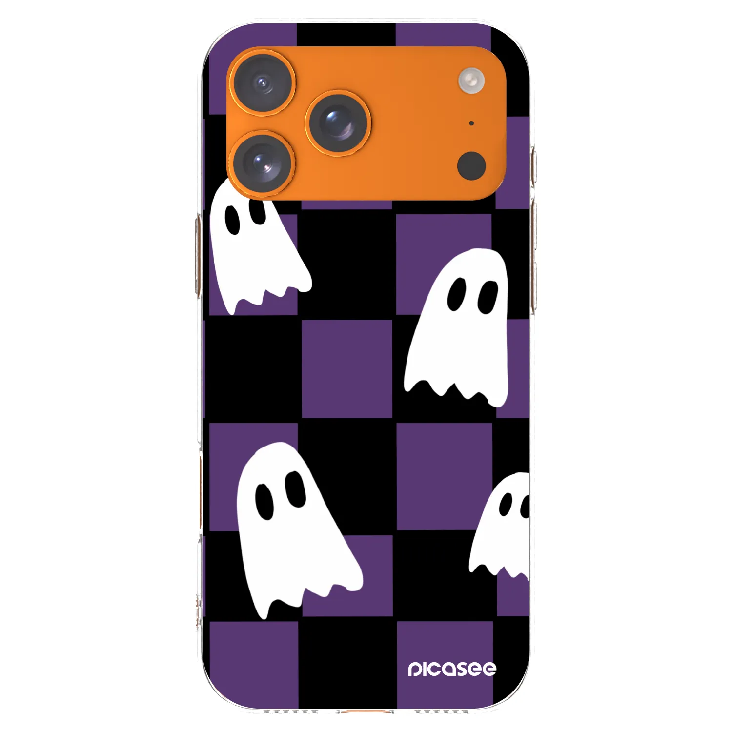 Picasee silikonska prozirna maskica za Apple iPhone 17 Pro Max - Ghosts