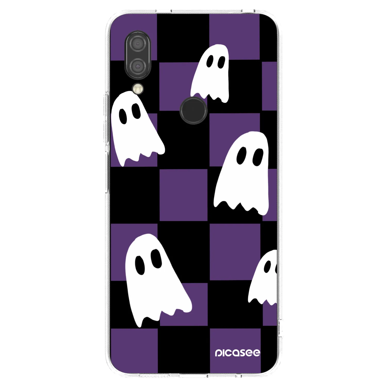 Picasee silikonska prozirna maskica za Xiaomi Redmi 7 - Ghosts