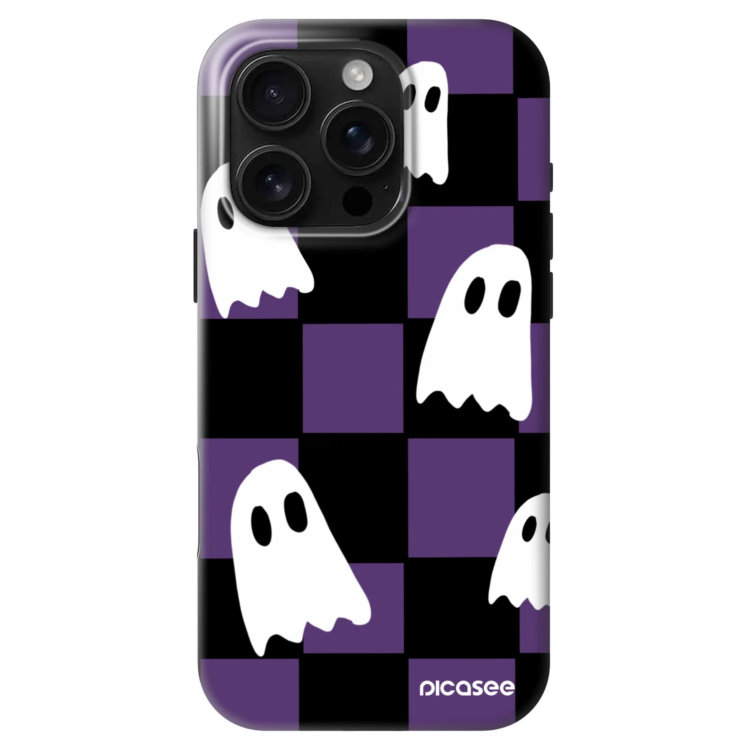 Picasee Fashion Case MagSafe za Apple iPhone 16 Pro - Ghosts