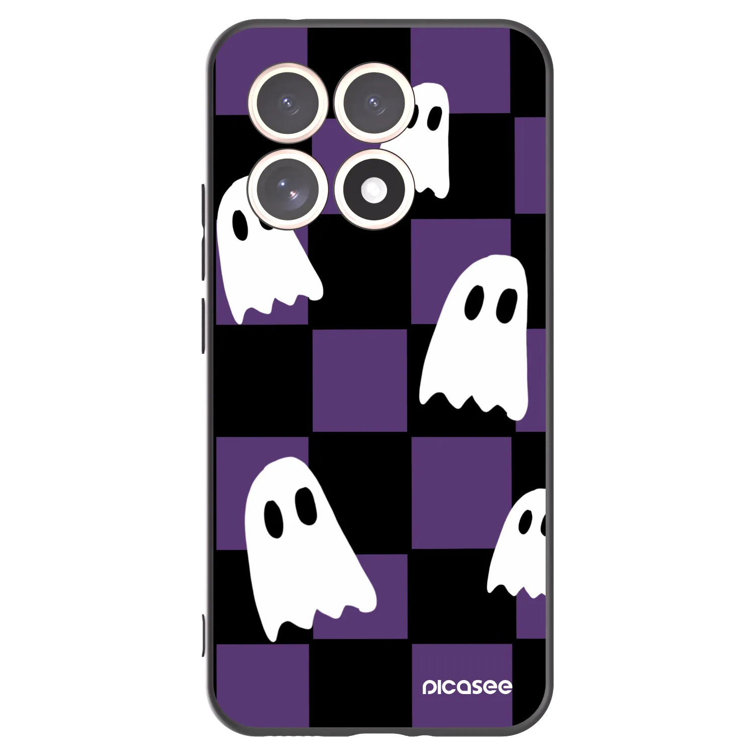 Picasee crna silikonska maskica za Xiaomi 15T - Ghosts