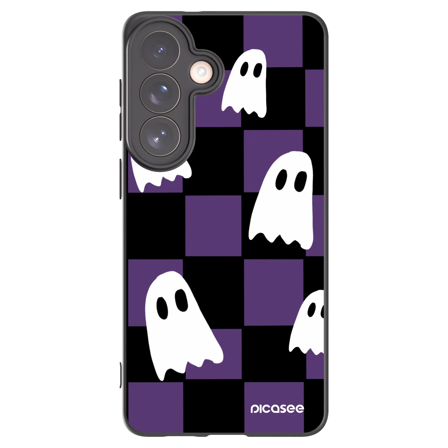 Picasee crna silikonska maskica za Samsung Galaxy S26+ - Ghosts