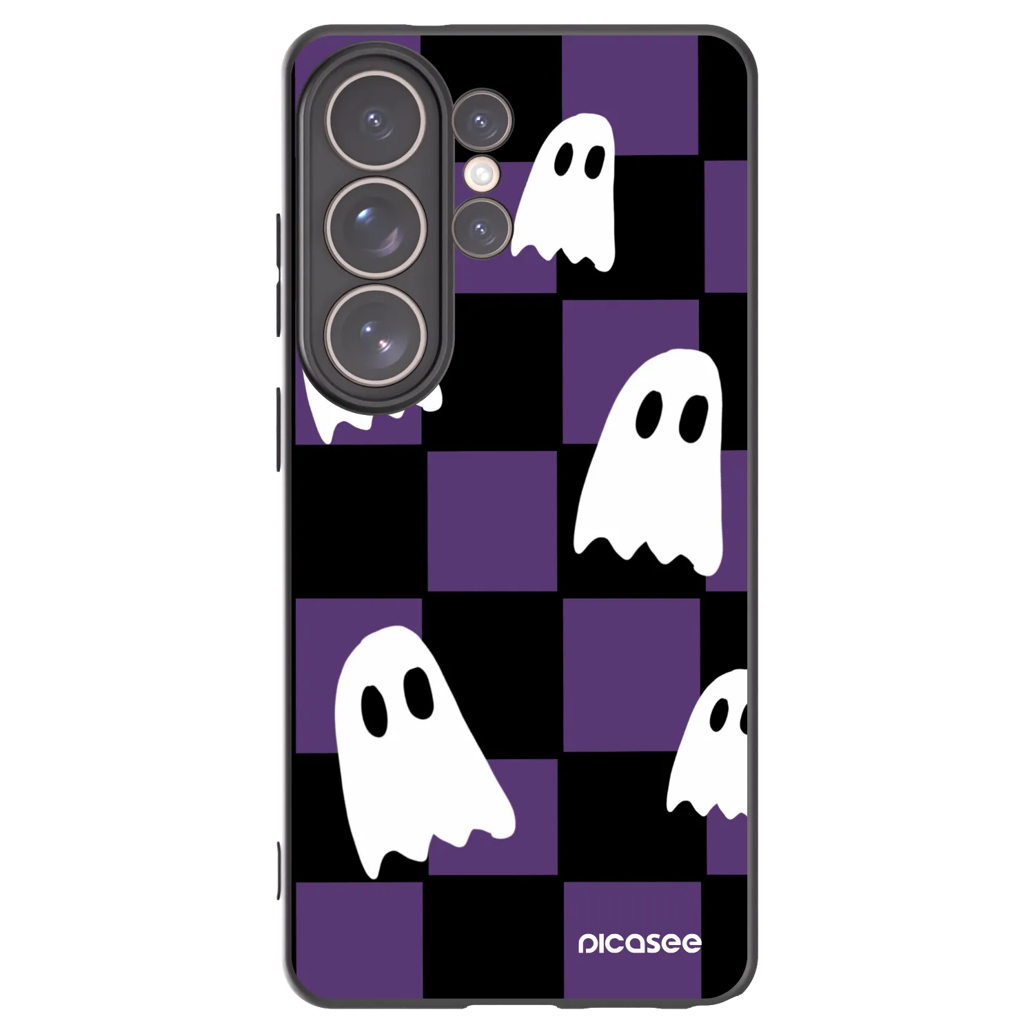Picasee crna silikonska maskica za Samsung Galaxy S26 Ultra - Ghosts