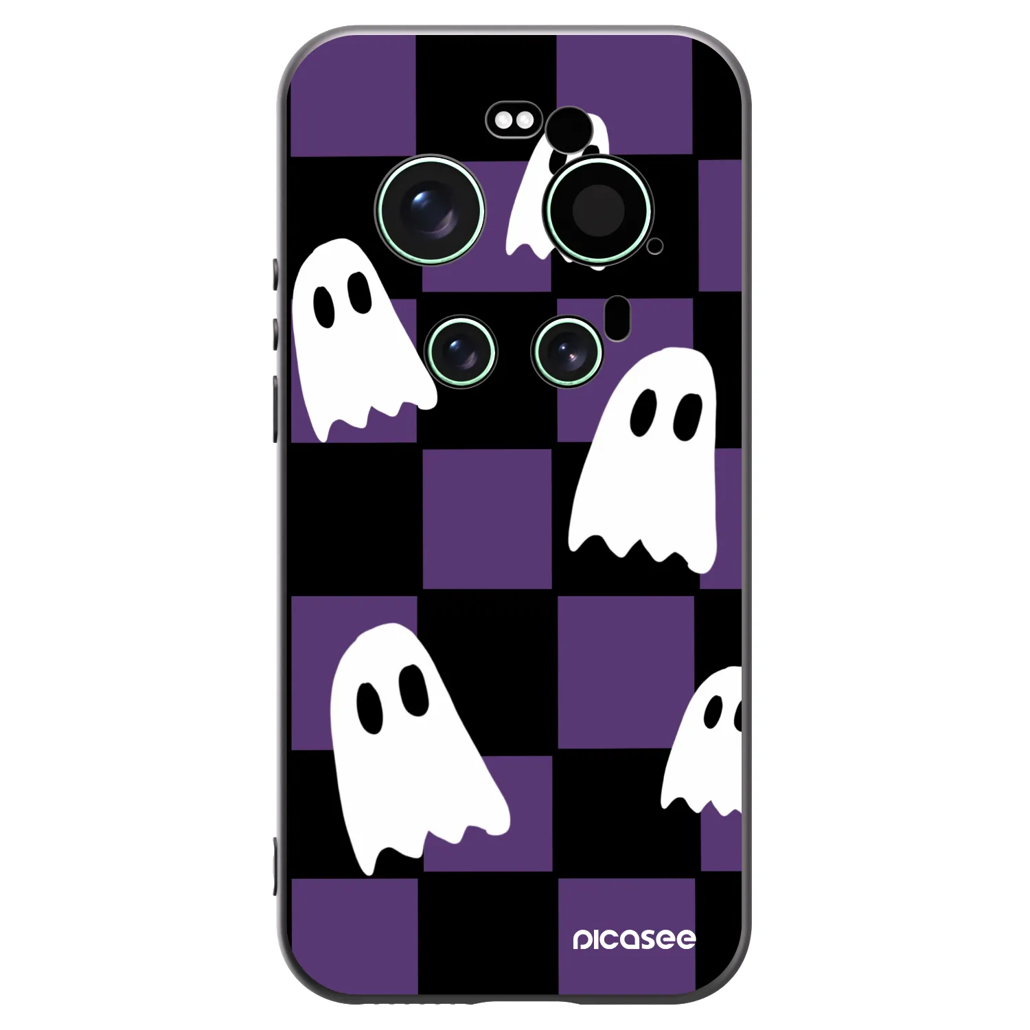 Picasee crna silikonska maskica za Xiaomi 17 Ultra - Ghosts