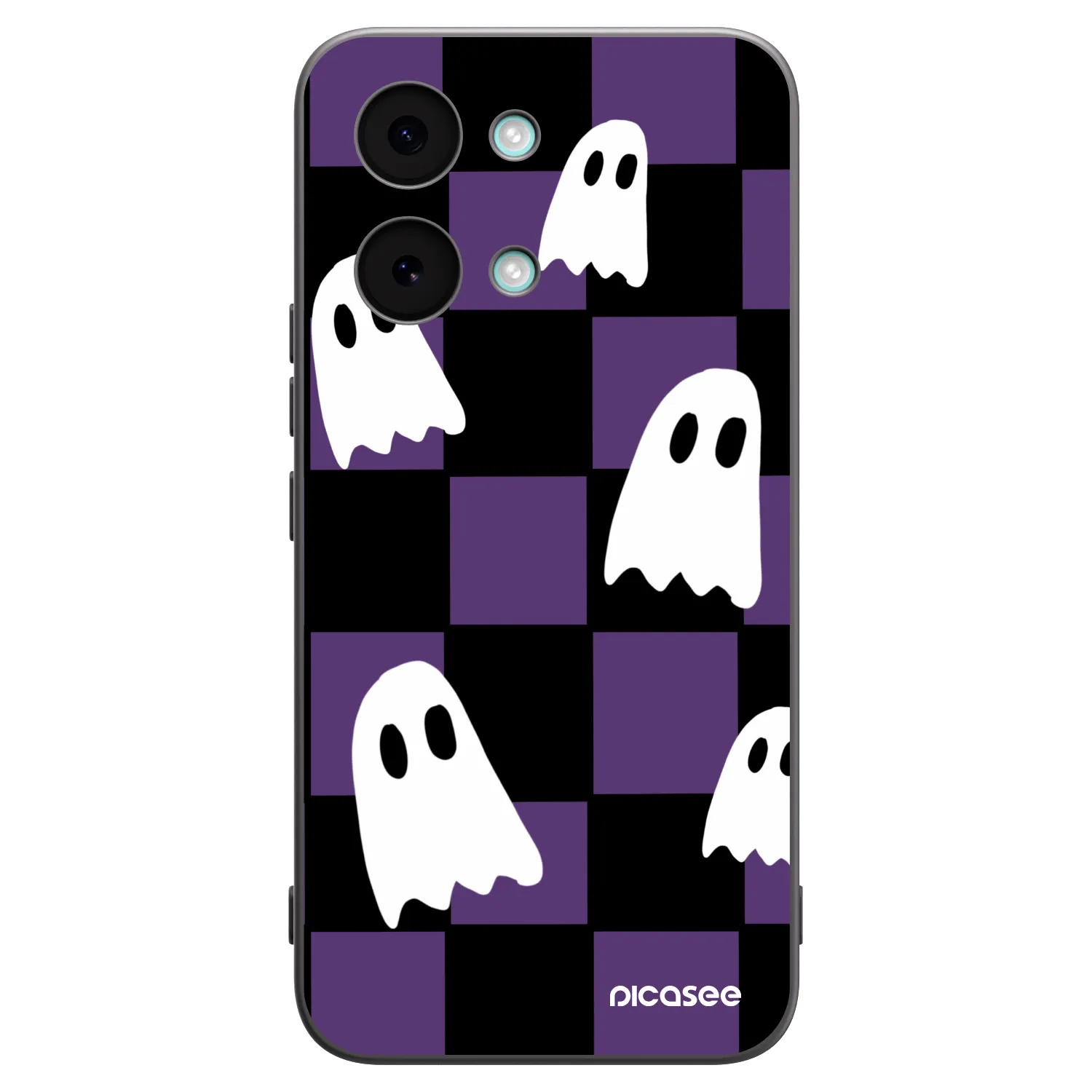 Picasee crna silikonska maskica za Xiaomi Poco X8 Pro Max - Ghosts