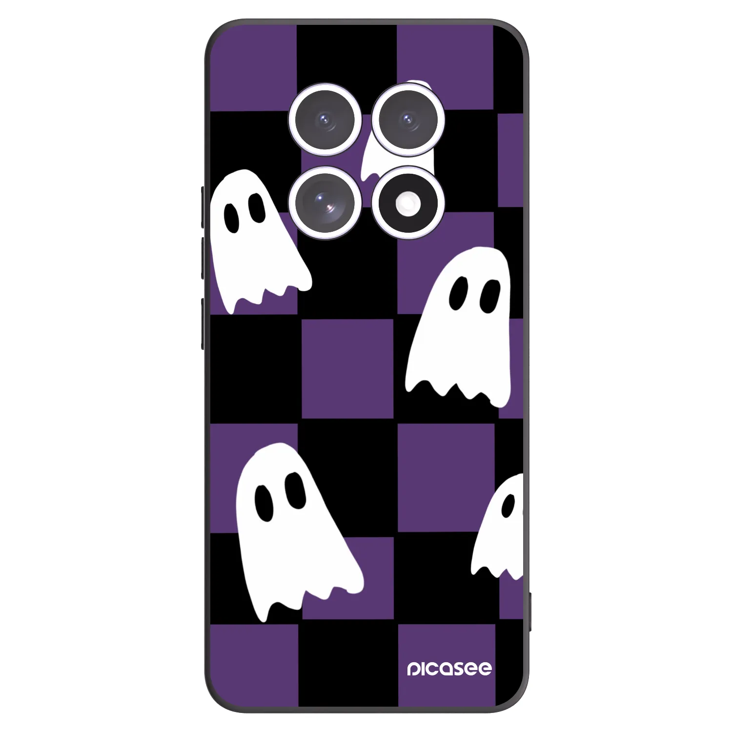 Picasee crna silikonska maskica za Xiaomi Redmi Note 15 5G - Ghosts