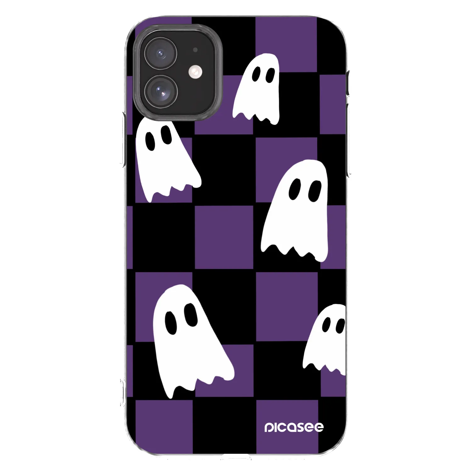 Picasee silikonska prozirna maskica za Apple iPhone 11 - Ghosts