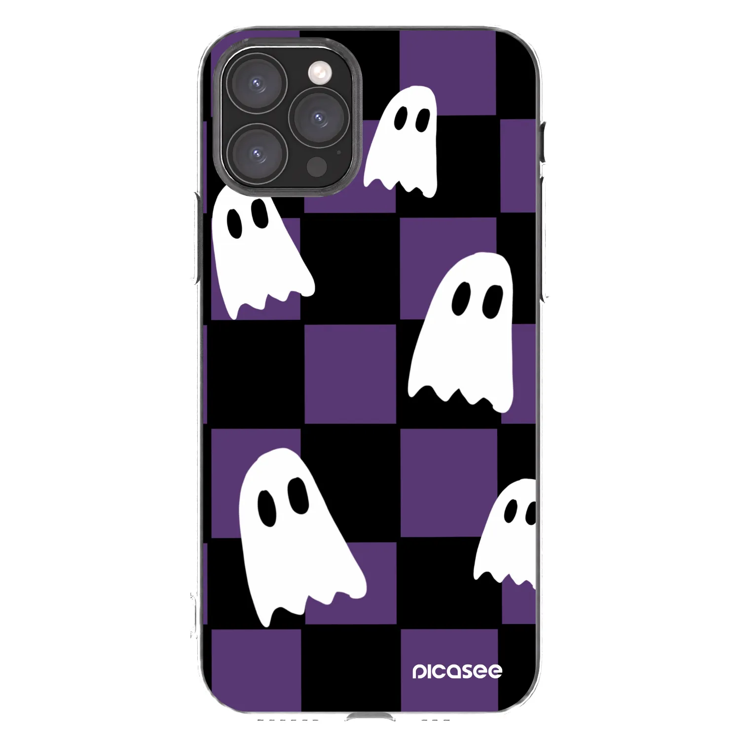 Picasee silikonska prozirna maskica za Apple iPhone 11 Pro - Ghosts