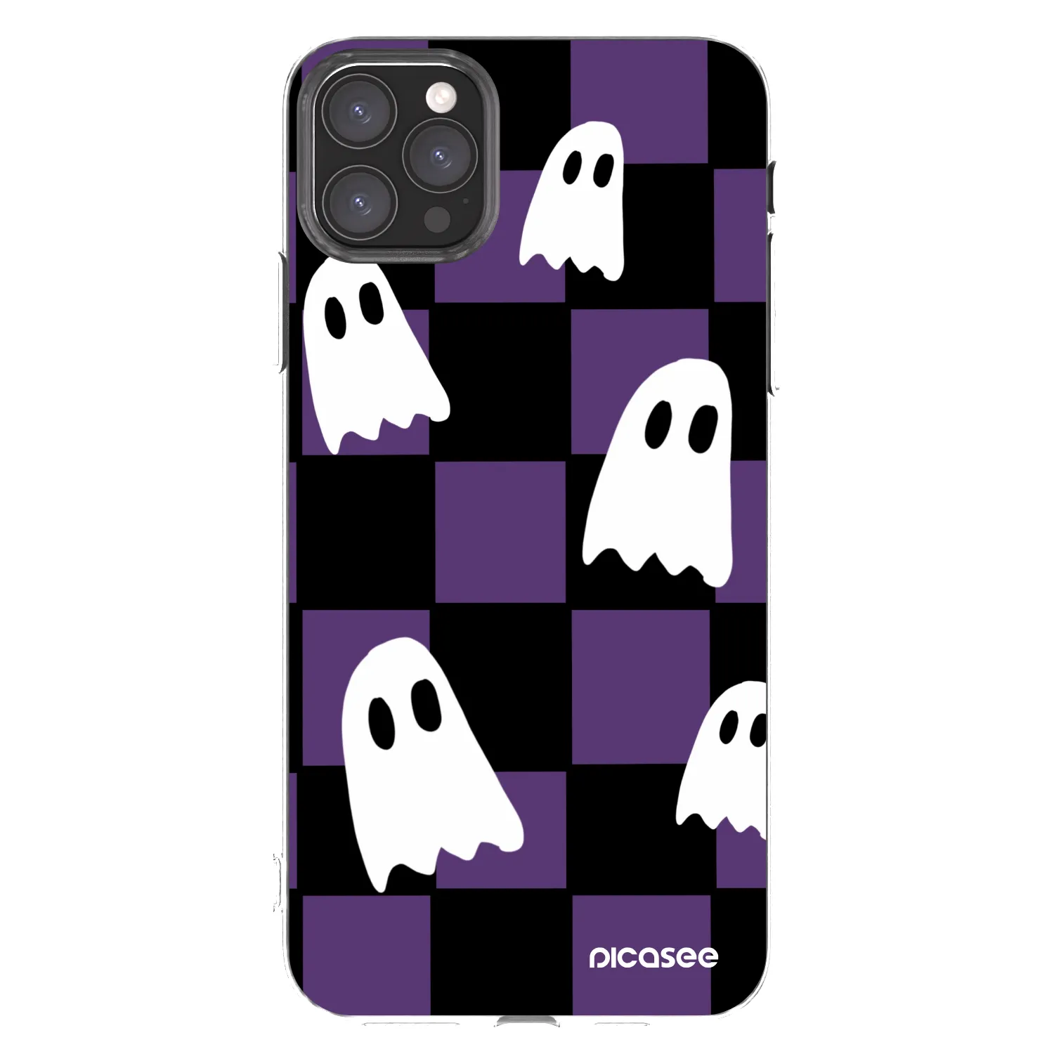 Picasee silikonska prozirna maskica za Apple iPhone 11 Pro Max - Ghosts