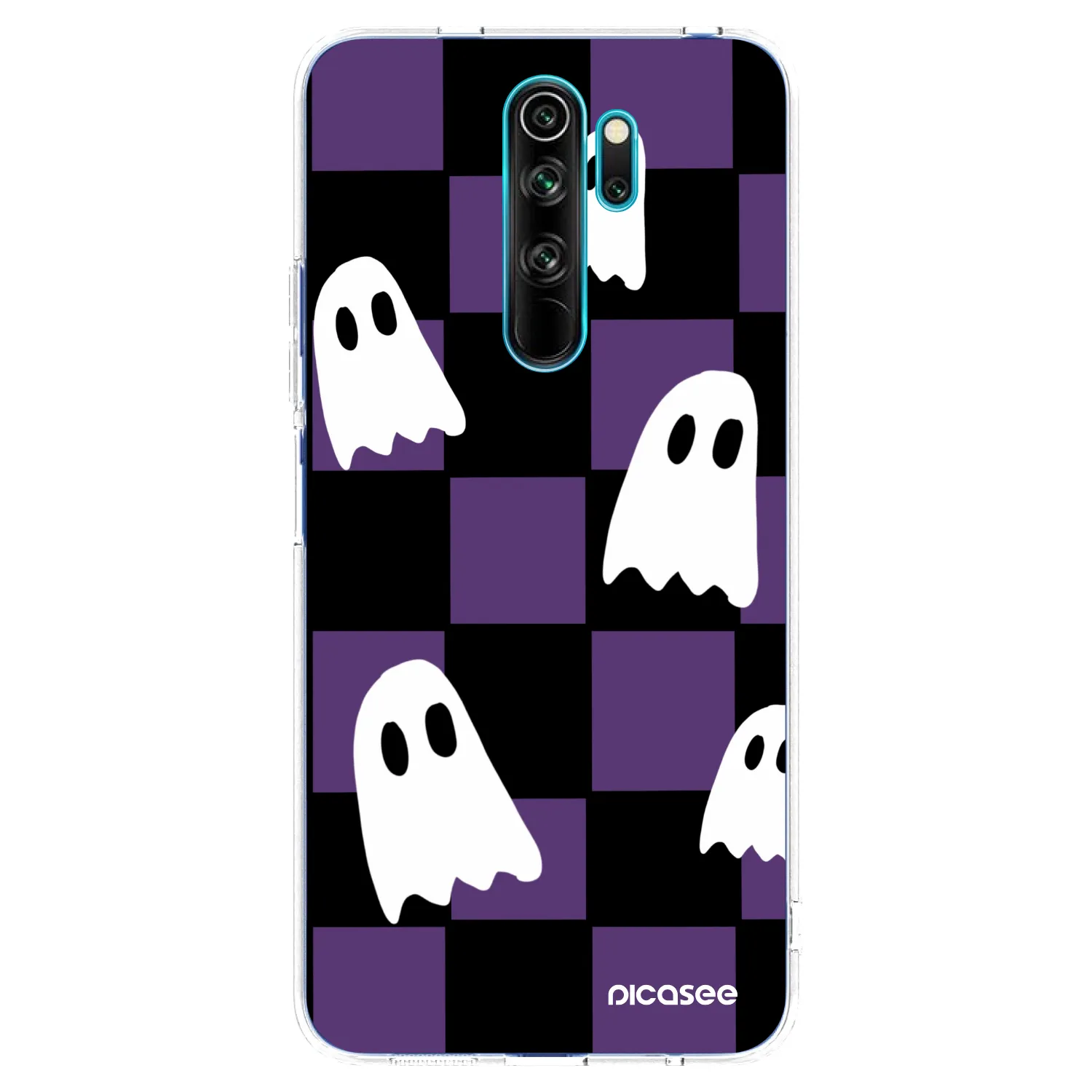 Picasee silikonska prozirna maskica za Xiaomi Redmi Note 8 Pro - Ghosts