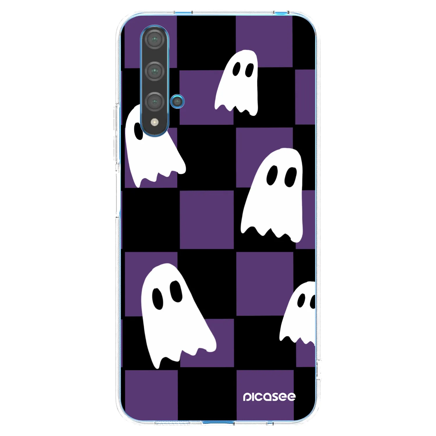 Picasee silikonska prozirna maskica za Huawei Nova 5T - Ghosts