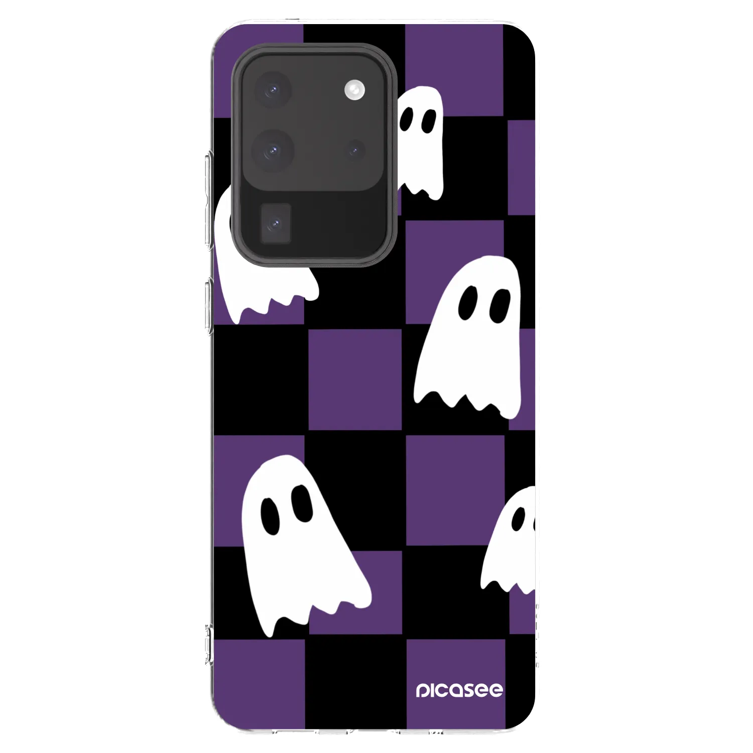 Picasee silikonska prozirna maskica za Samsung Galaxy S20 Ultra 5G G988F - Ghosts
