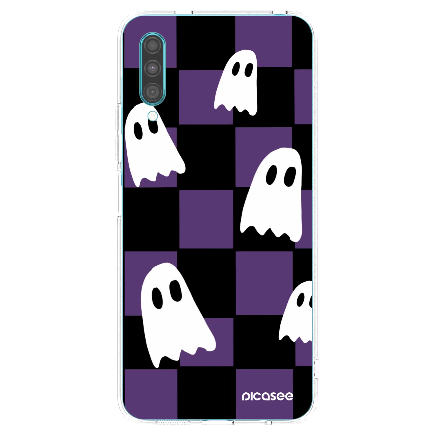 Picasee silikonska prozirna maskica za Samsung Galaxy A30s A307F - Ghosts
