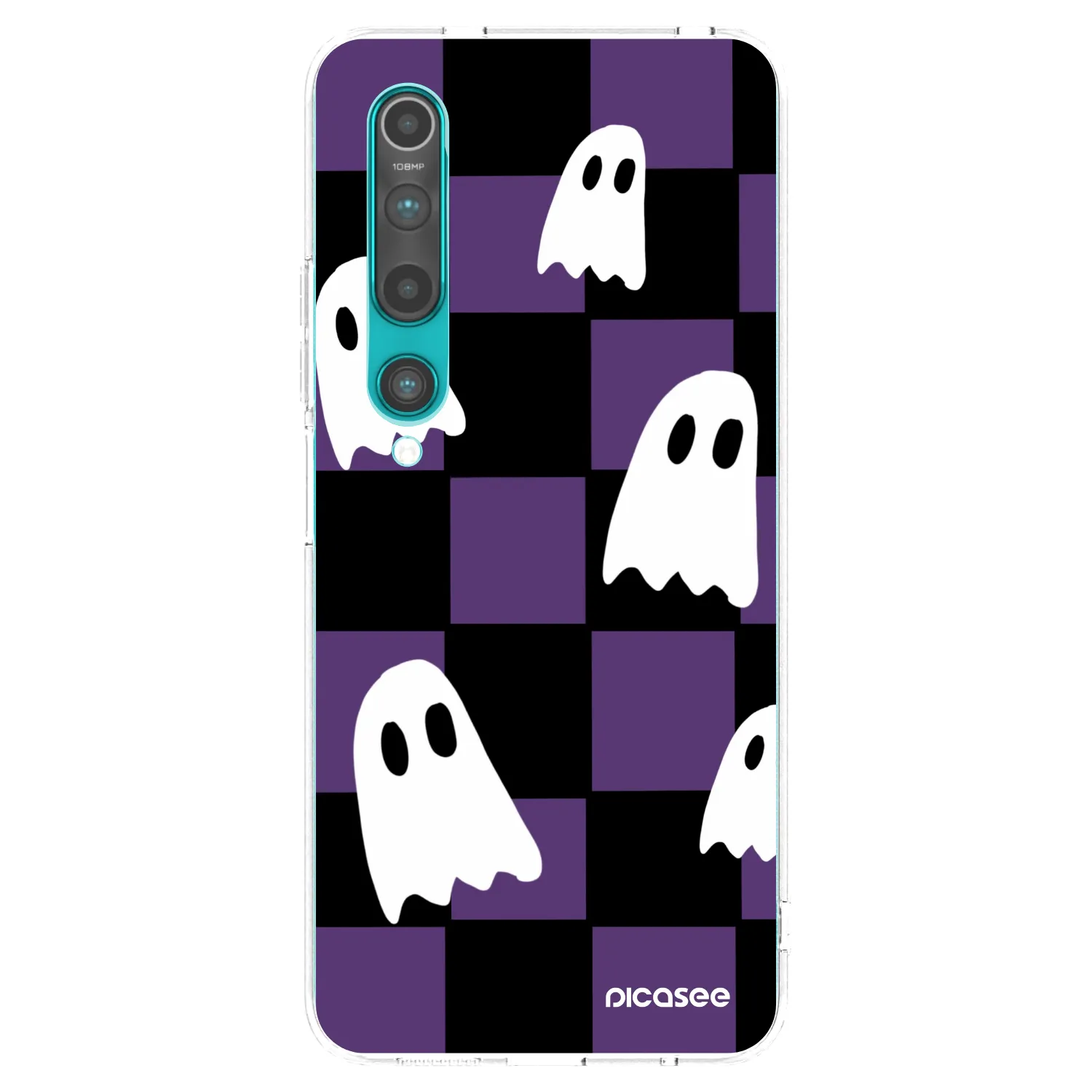 Picasee silikonska prozirna maskica za Xiaomi Mi 10 - Ghosts