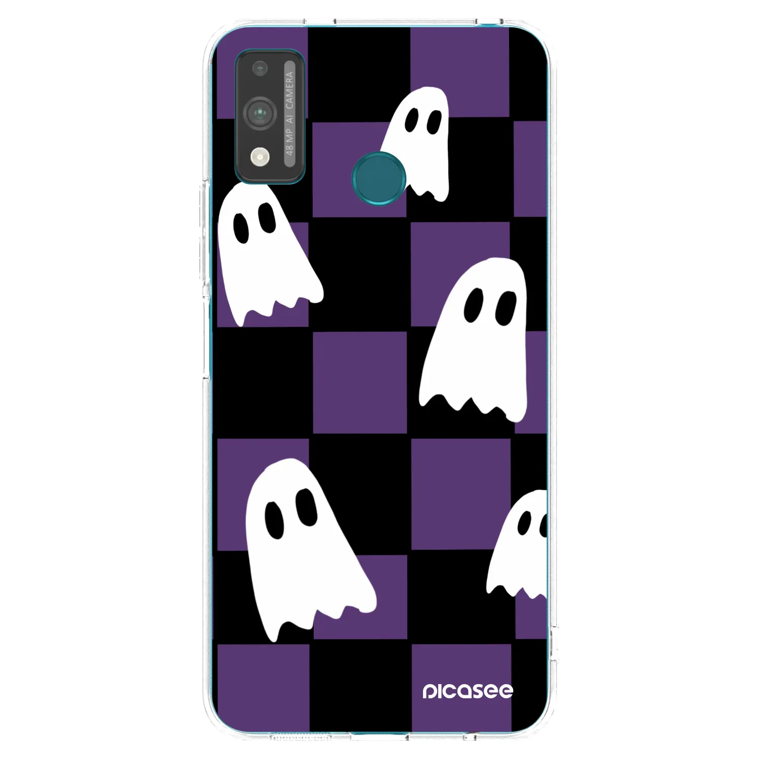 Picasee silikonska prozirna maskica za Honor 9X Lite - Ghosts