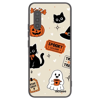 Maskica za Sony Xperia 10 II - Halloween stickers