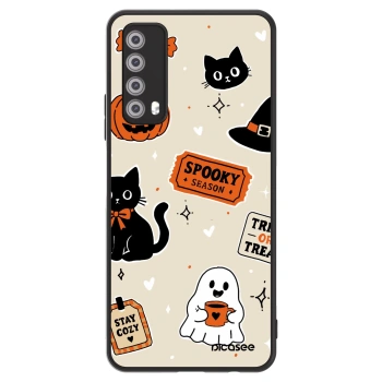 Maskica za Huawei P Smart 2021 - Halloween stickers