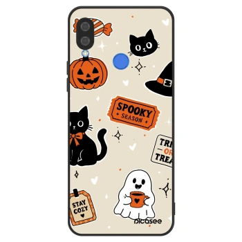 Maskica za Huawei Nova 3 - Halloween stickers