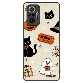 Maskica za Xiaomi Redmi Note 10 Pro - Halloween stickers