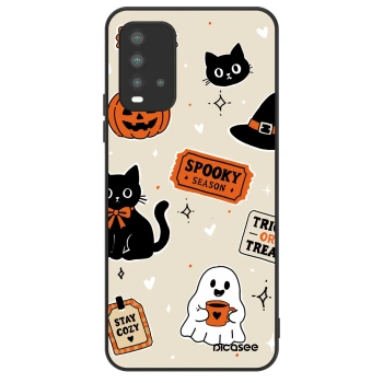 Maskica za Xiaomi Redmi 9T - Halloween stickers