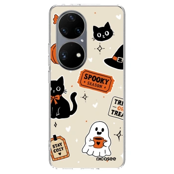 Maskica za Huawei P50 - Halloween stickers