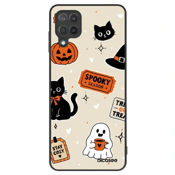 Maskica za Samsung Galaxy M12 M127F - Halloween stickers