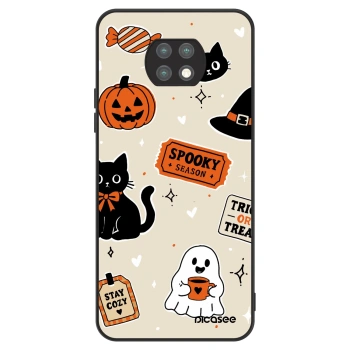 Maskica za Xiaomi Redmi Note 9T - Halloween stickers