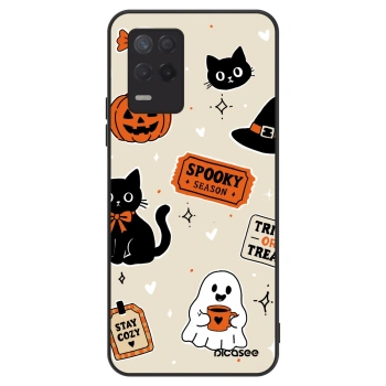 Maskica za Realme 8 5G - Halloween stickers