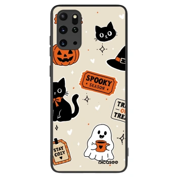Maskica za Samsung Galaxy S20+ G985F - Halloween stickers