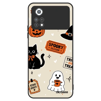Maskica za Xiaomi Poco X4 Pro 5G - Halloween stickers