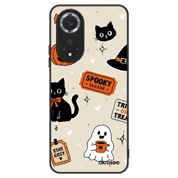 Maskica za Huawei Nova 9 SE - Halloween stickers