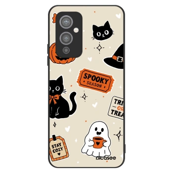 Maskica za OnePlus 9 - Halloween stickers
