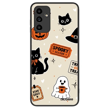 Maskica za Samsung Galaxy A04s A047F - Halloween stickers