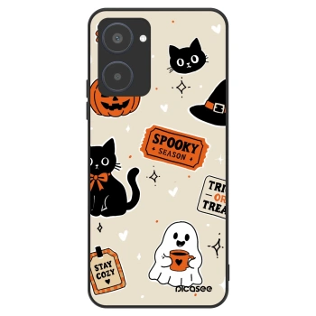 Maskica za Realme 10 4G - Halloween stickers