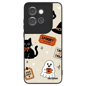 Maskica za Motorola Edge 50 Neo - Halloween stickers