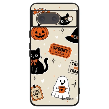Maskica za Google Pixel 8 - Halloween stickers