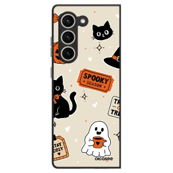 Maskica za Samsung Galaxy Z Fold5 5G - Halloween stickers