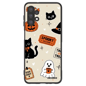 Maskica za Samsung Galaxy A13 5G - Halloween stickers