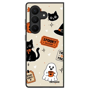 Maskica za Samsung Galaxy Z Fold7 5G - Halloween stickers